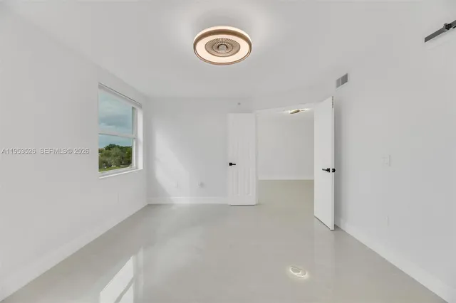 a view of empty room