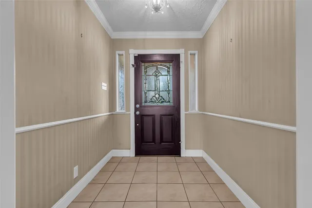 a view of an entryway