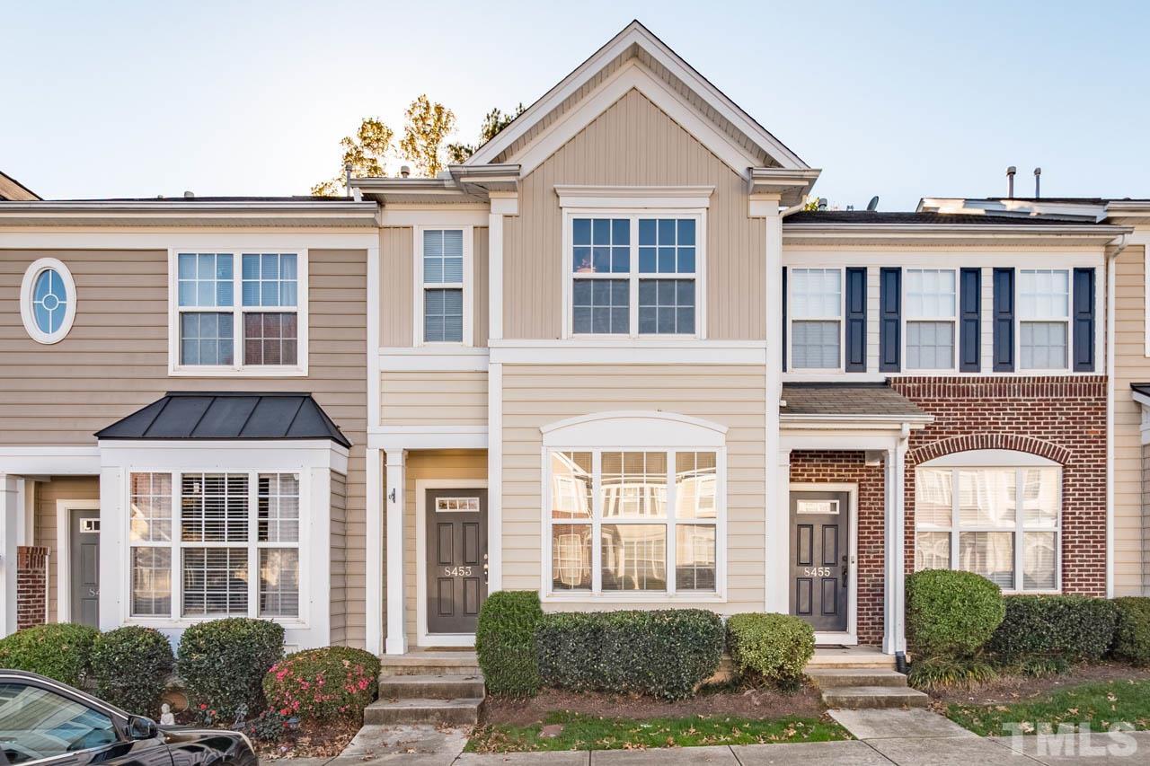 8453 Reedy Ridge Lane Raleigh, NC 27613 - Photo 1 of 21 front view of a brick house