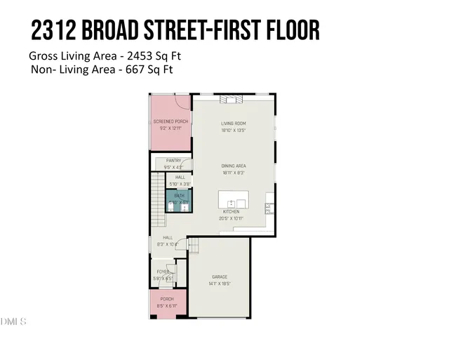 $650,000 | 2312 Broad Street, Durham, NC 27704