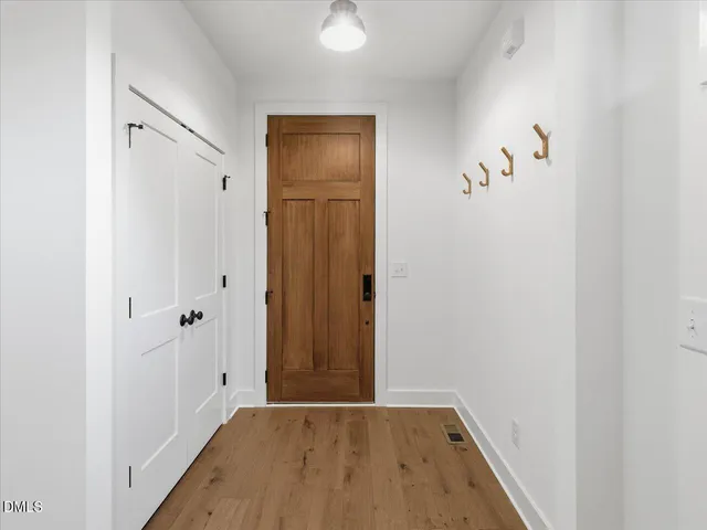 a view of an entryway with staircase