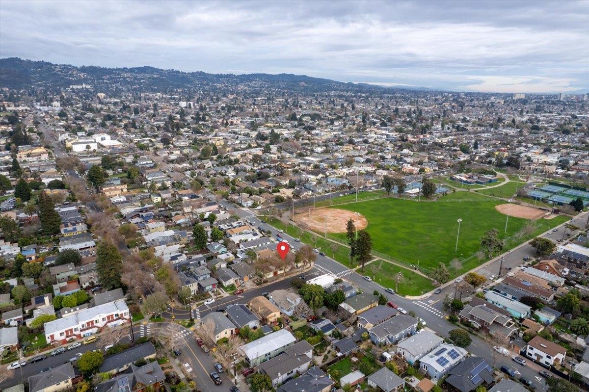 2717 Mabel Street Berkeley, CA 94702 - Photo 53 of 59 Aerial view of property and surrounding area with nearby suburban area