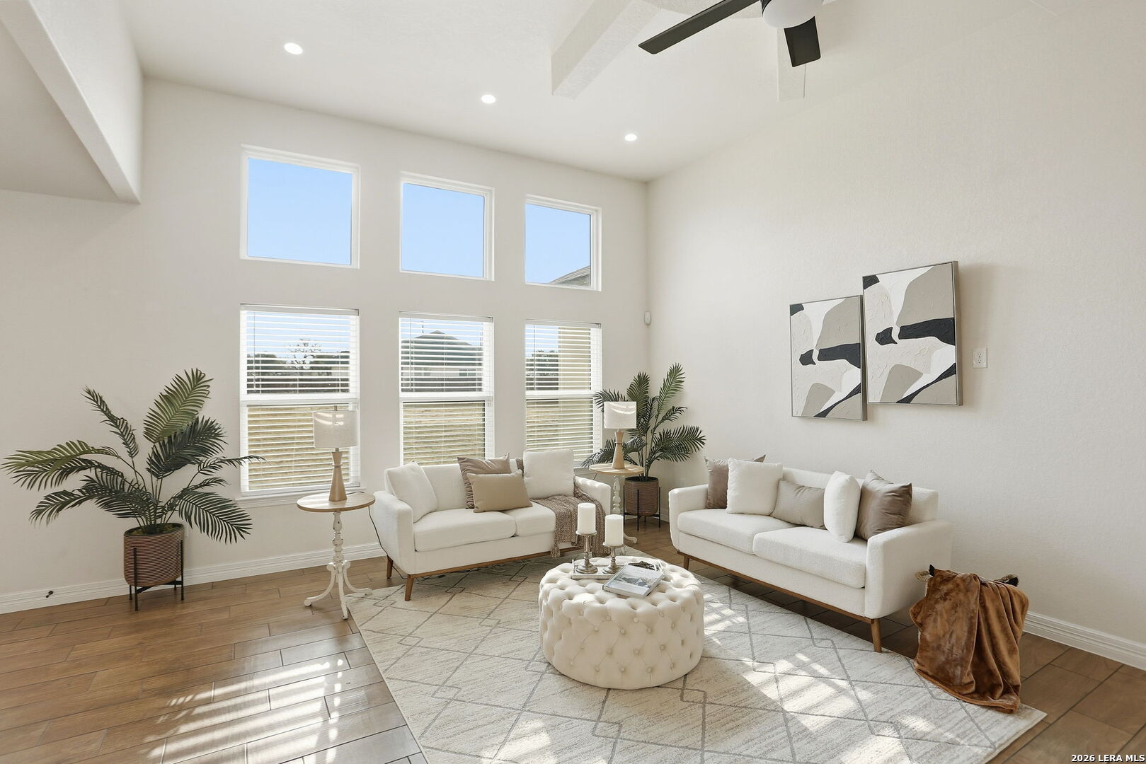 100 West Short Meadow Drive Lytle, TX 78052 - Photo 12 of 51 a living room with furniture and a large window