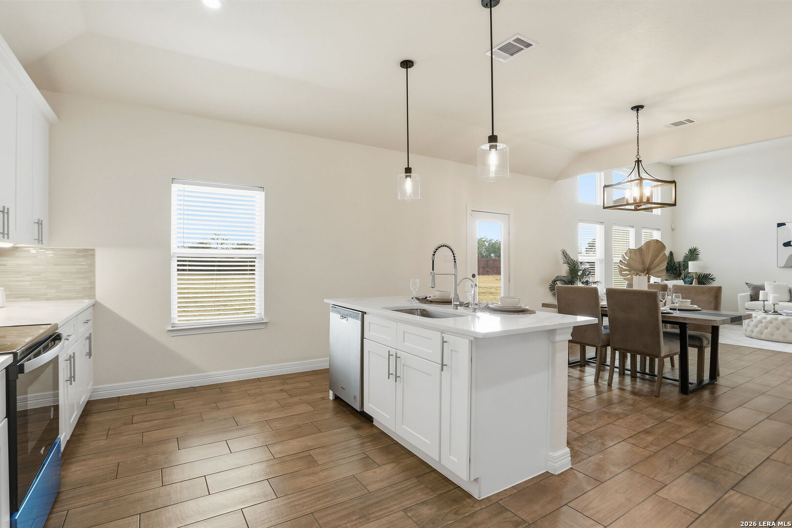 100 West Short Meadow Drive Lytle, TX 78052 - Photo 18 of 51 a view of a kitchen and a window