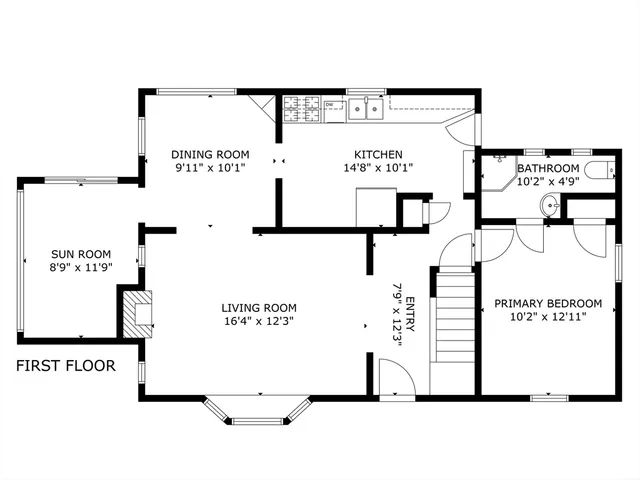 a black and white photo of a book and a bench