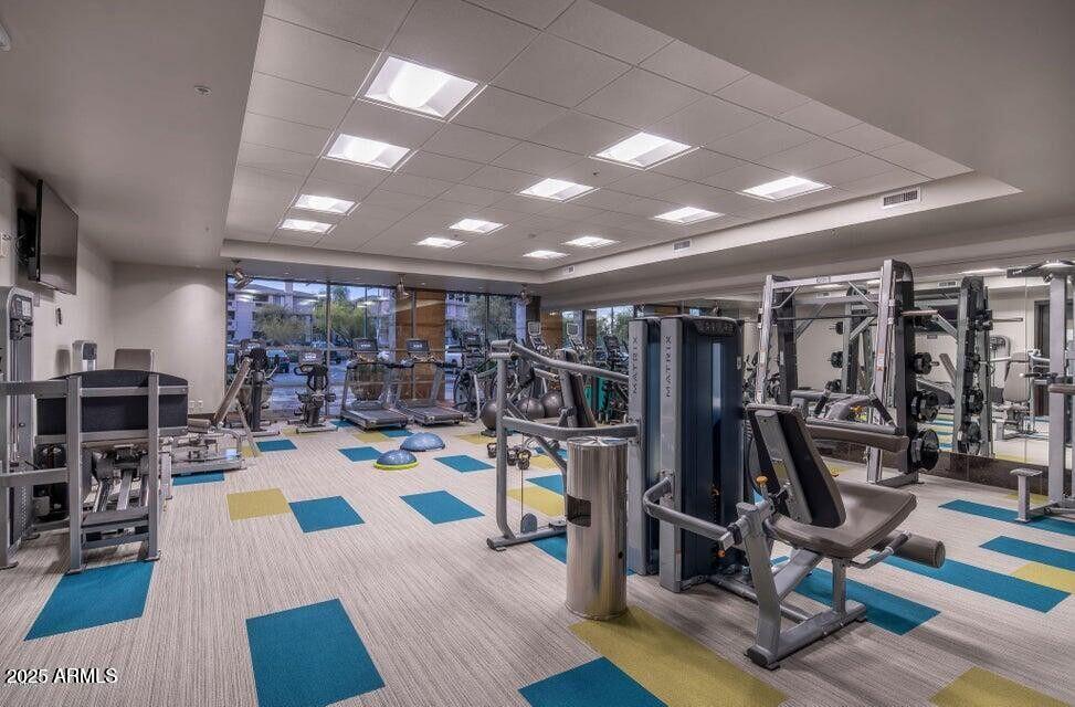15215 North Kierland Boulevard, Unit 733 Scottsdale, AZ 85254 - Photo 28 of 38 Community Fitness Room