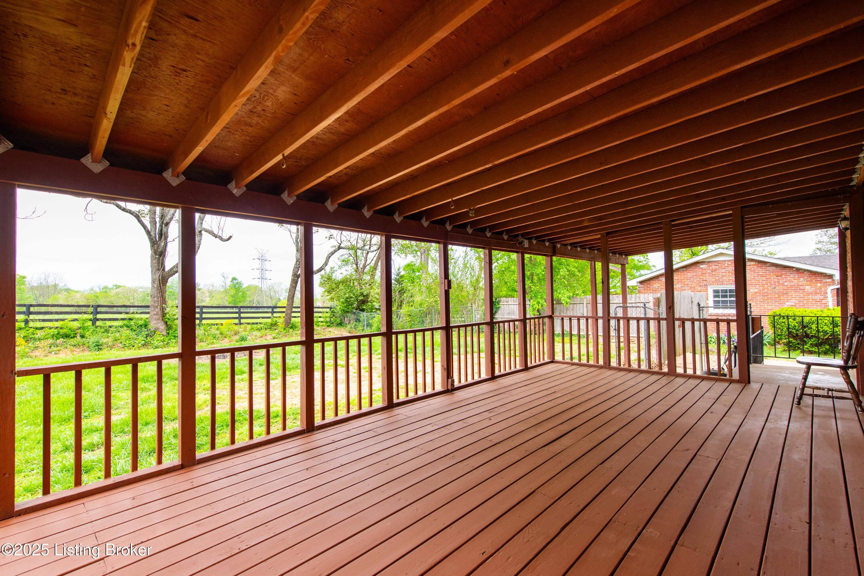 6414 Ridge Cliff Road Louisville, KY 40228 - Photo 47 of 50 rear covered deck