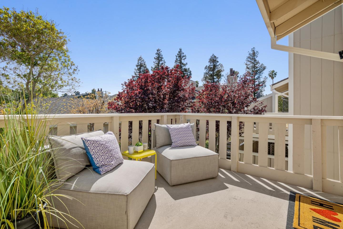 2863 South Bascom Avenue, Unit 804 Campbell, CA 95008 - Photo 2 of 28 a roof deck with couches and wooden floor