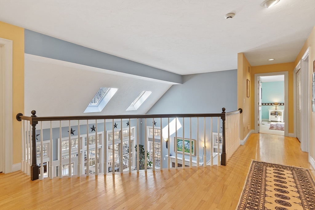 142 Pope Road Acton, MA 01720 - Photo 25 of 42 a view of hallway with wooden floor and windows
