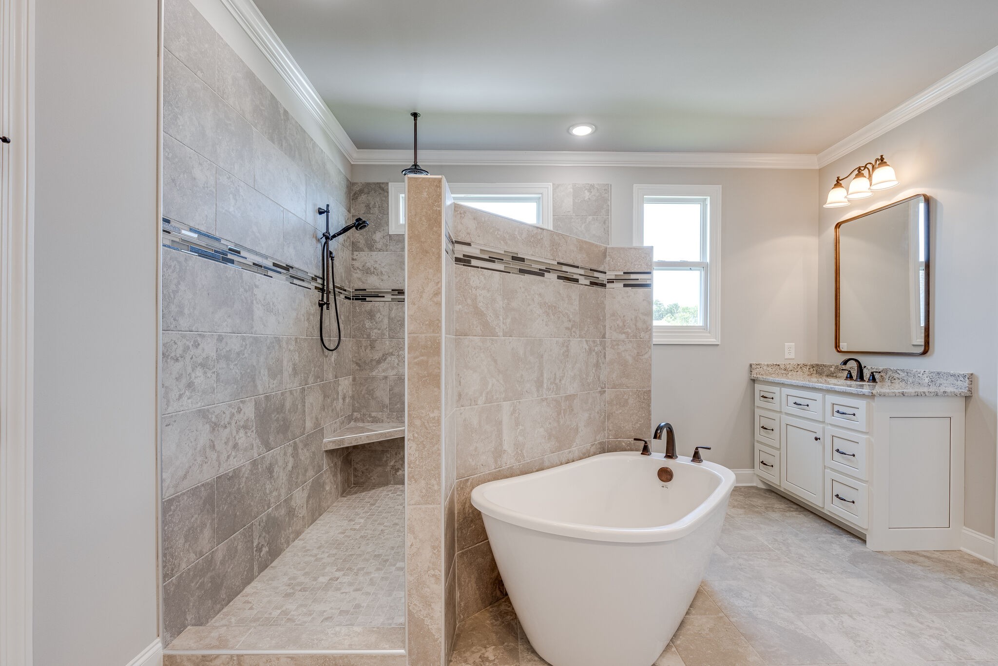 1029 Abbey Rd Way Spring Hill, TN 37174 - Photo 31 of 51 a bathroom with a toilet sink and mirror
