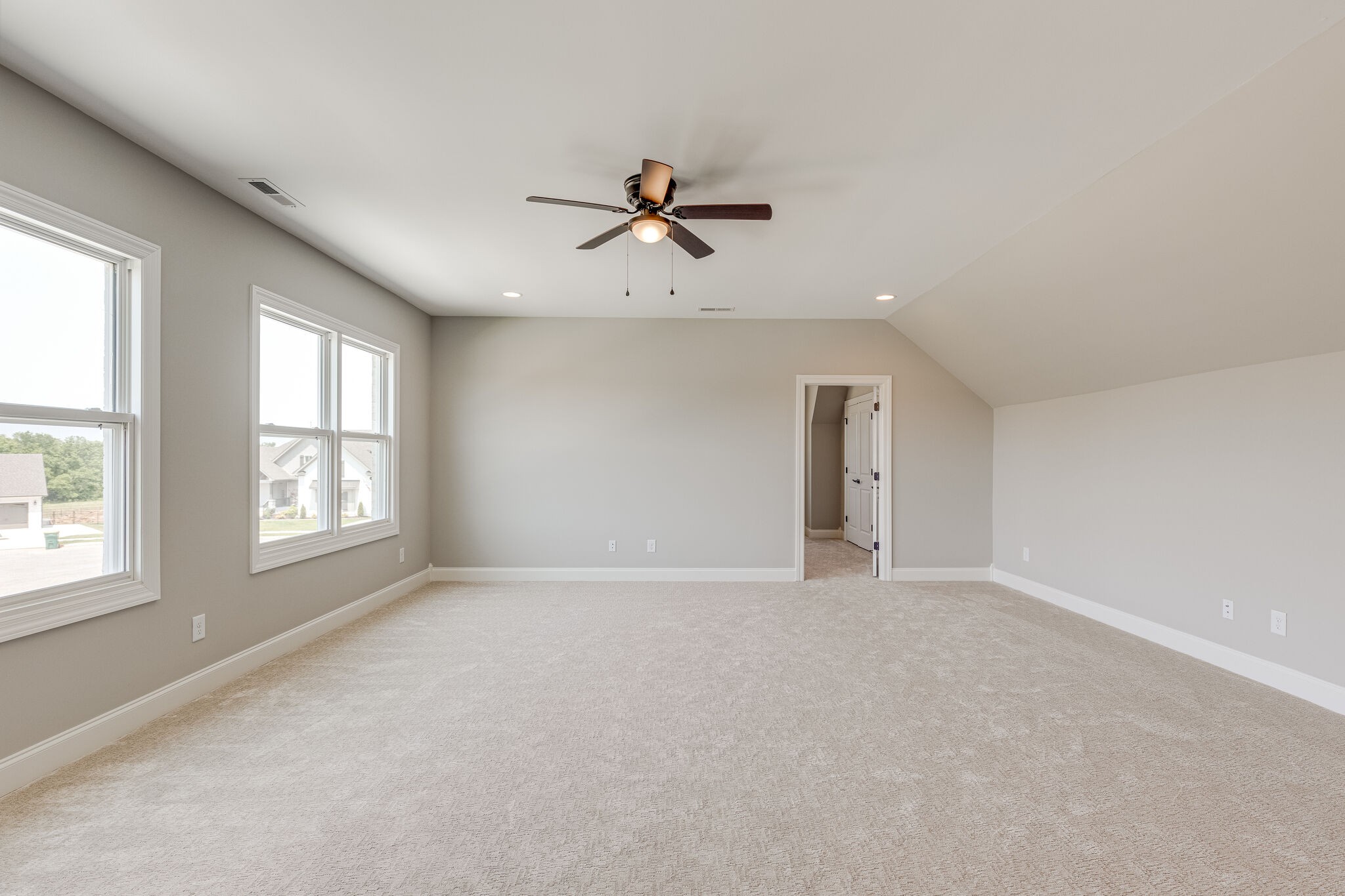 1029 Abbey Rd Way Spring Hill, TN 37174 - Photo 42 of 51 an empty room with windows and fan