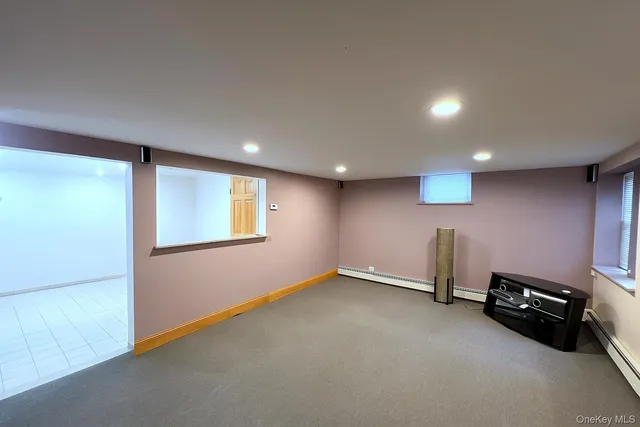 a view of a livingroom with a chair