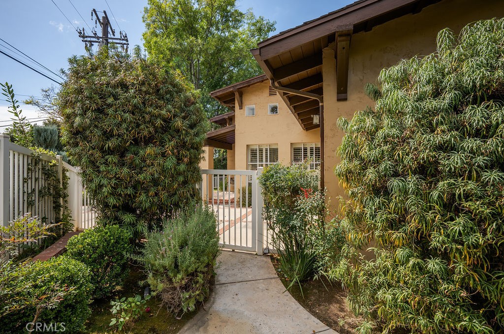 235 Spinks Canyon Road Duarte, CA 91010 - Photo 49 of 62 Spa and back game room entrance from the driveway