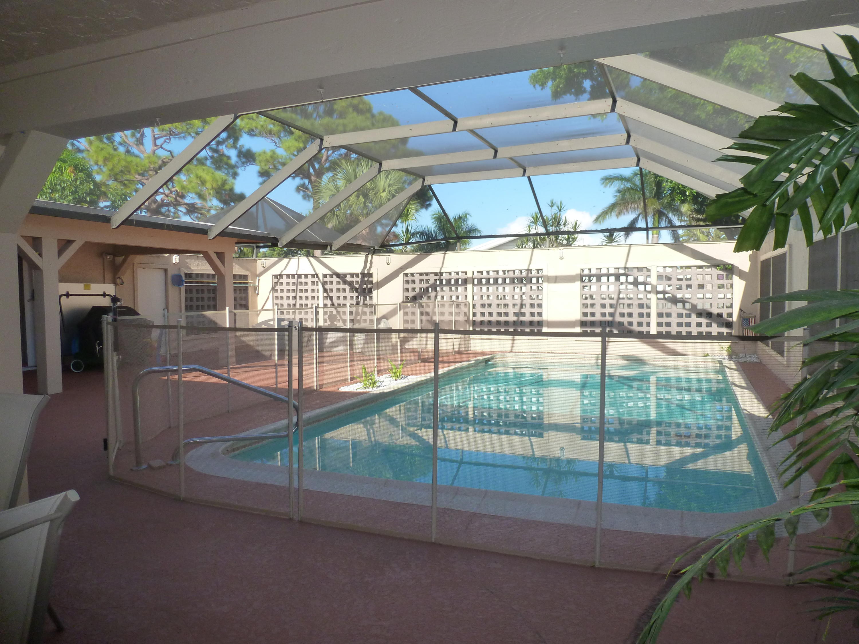 1498 Hermosa Road Boca Raton, FL 33486 - Photo 19 of 22 Screened Pool