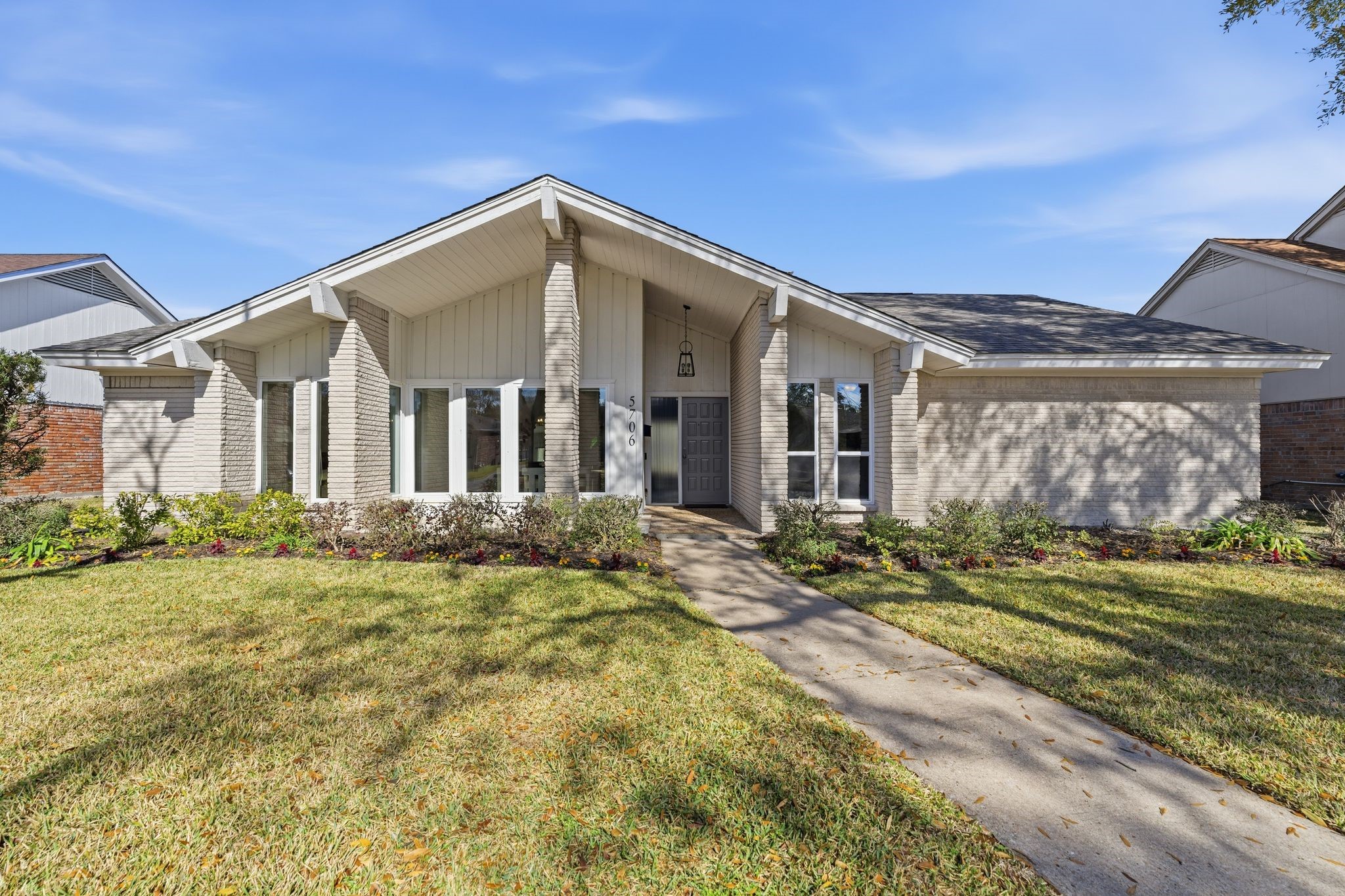 Welcome to 5706 Ariel St! This beautiful mid century modern inspired ranch style home has a brand new roof and is ready for it's new owners!