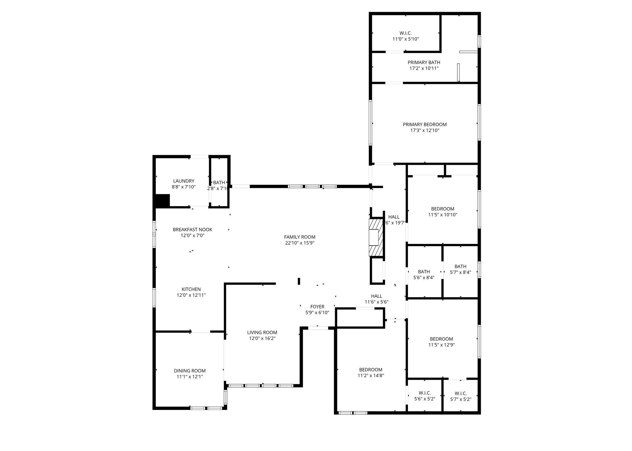 5706 Ariel Street Houston, TX 77096 - Photo 31 of 31 Measurements are approximate, actual may vary.