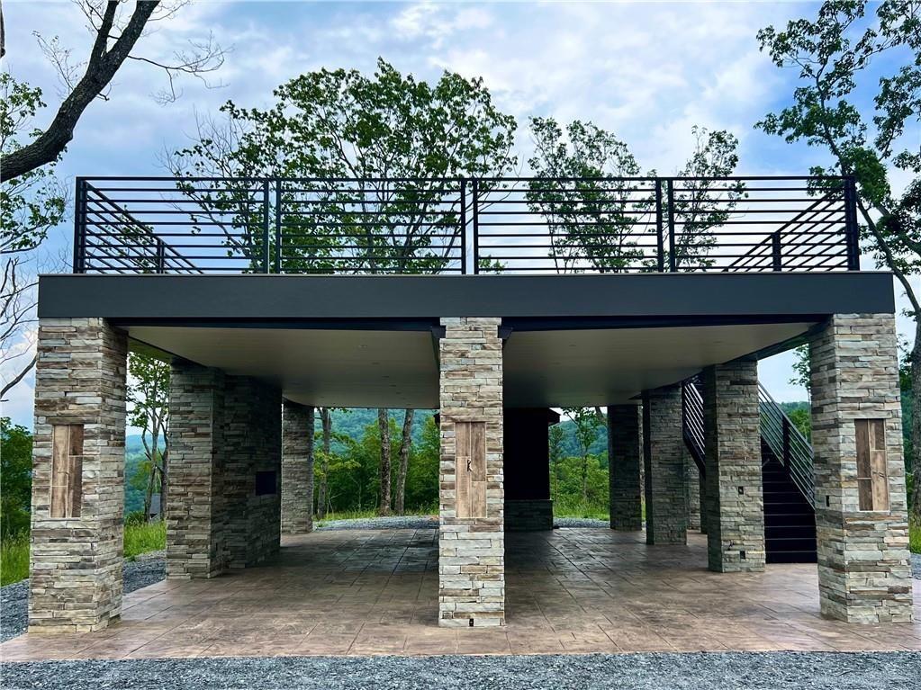 135 Twisted Oak Road Talking Rock, GA 30175 - Photo 13 of 27 a front view of a house