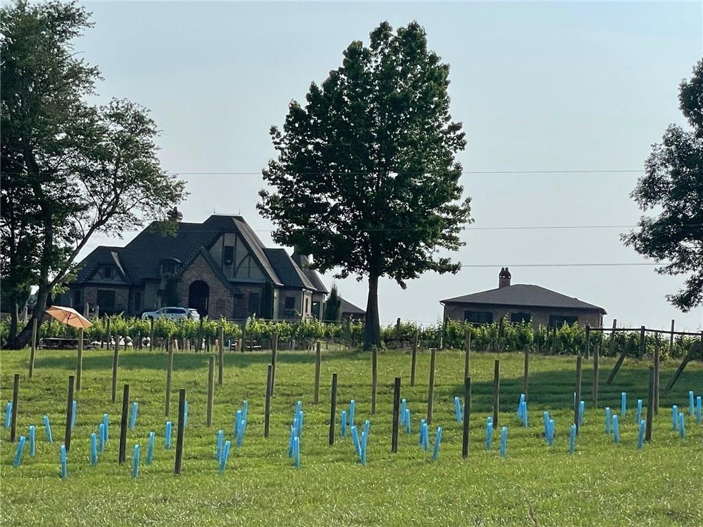 135 Twisted Oak Road Talking Rock, GA 30175 - Photo 22 of 27 a front view of a house with a yard table and chairs