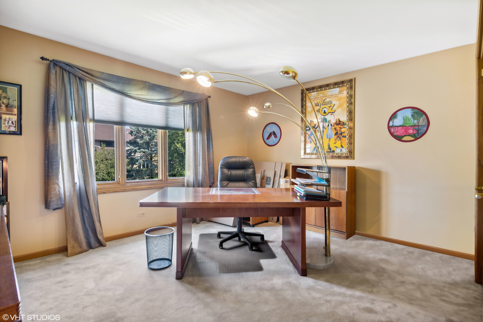467 81st Street Burr Ridge, IL 60527 - Photo 25 of 45 a view of a workspace with furniture and a window