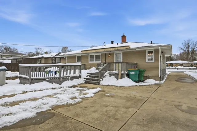 a view of a terrace with chairs