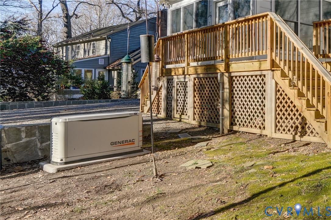 8623 Brown Summit Road North Chesterfield, VA 23235 - Photo 34 of 43 2025 Generac generator with automatic transfer and