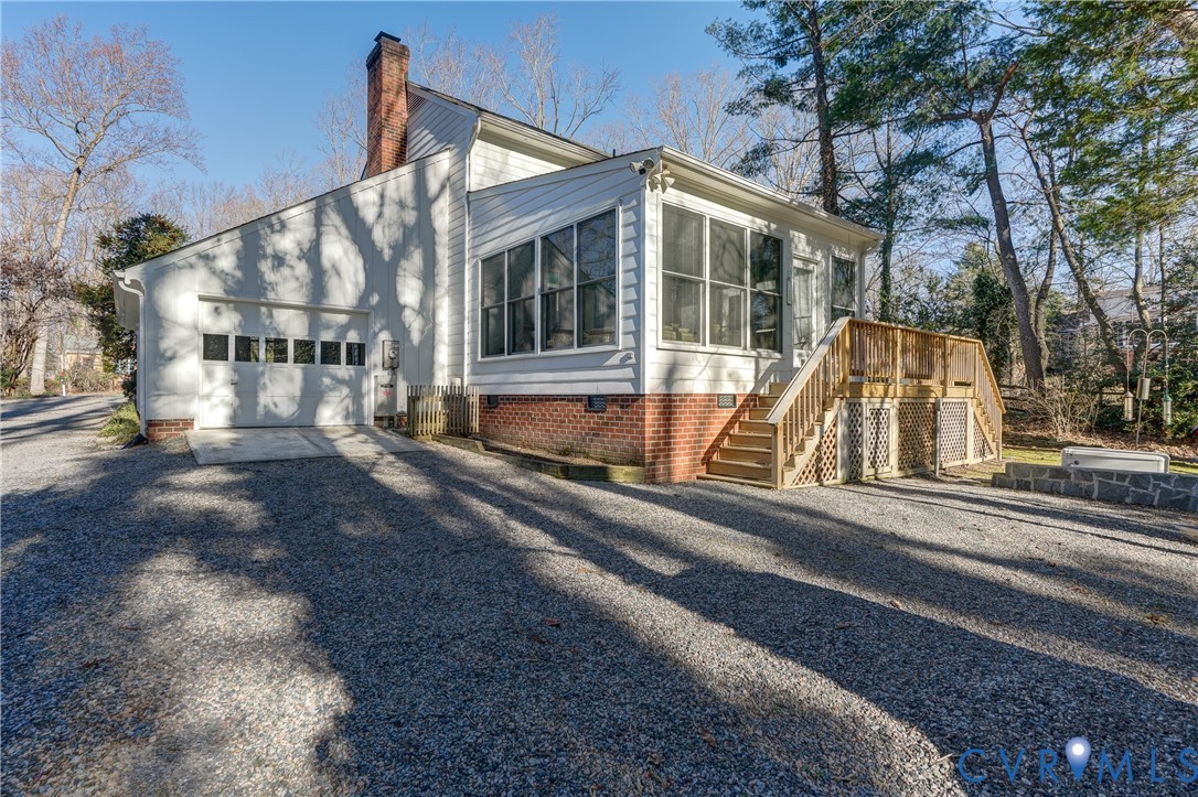 8623 Brown Summit Road North Chesterfield, VA 23235 - Photo 4 of 43 432 s.f. deep garage, lots of space for storage in