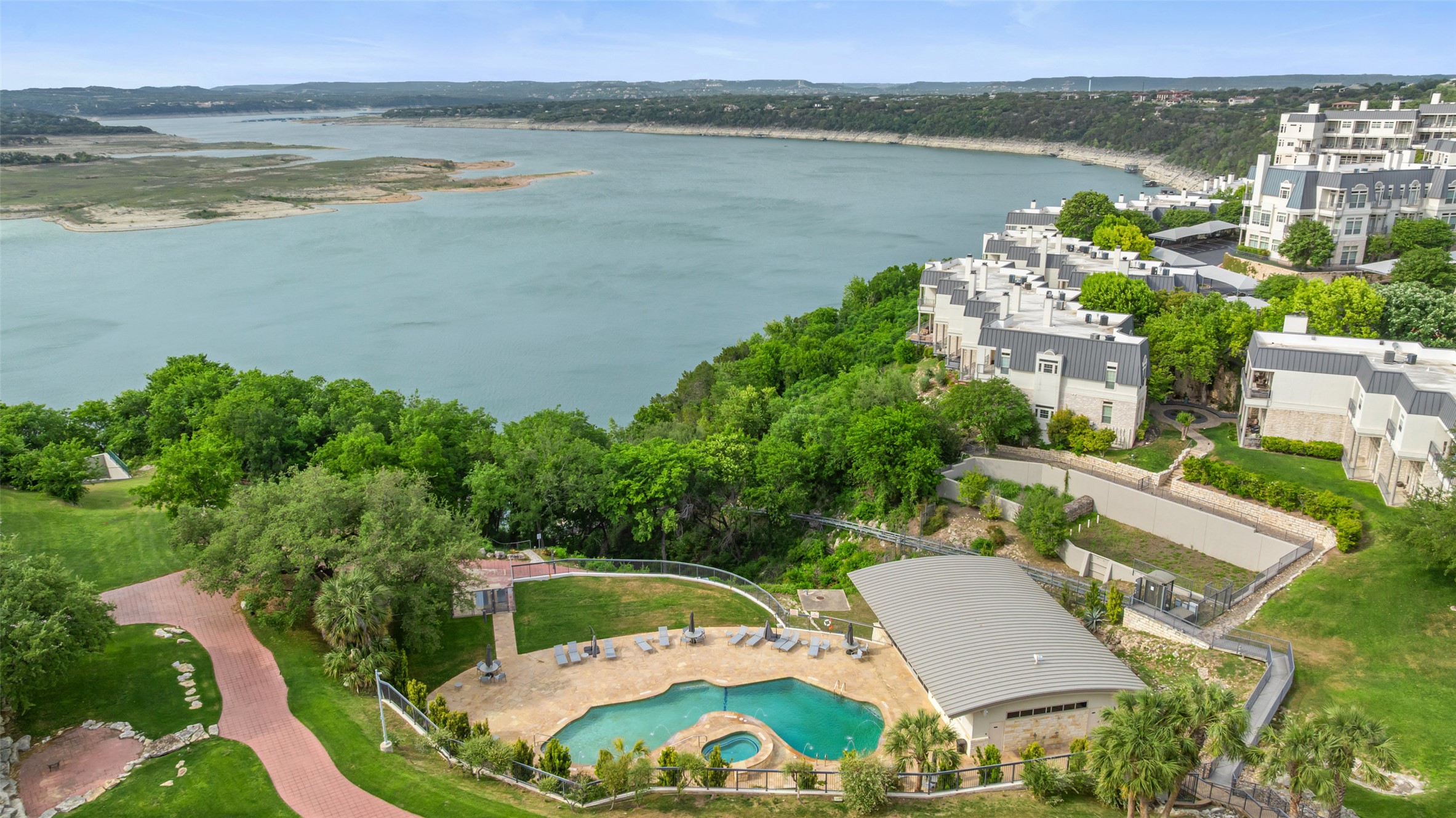 2918 Ranch To Market Road 620, Unit O282 Austin, TX 78734 - Photo 29 of 40 Aerial view with a water view