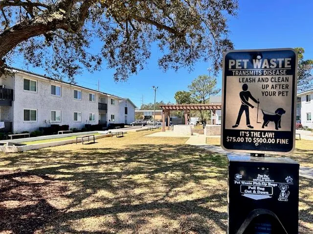 a view of a street with building