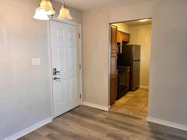 wooden floor in an empty room