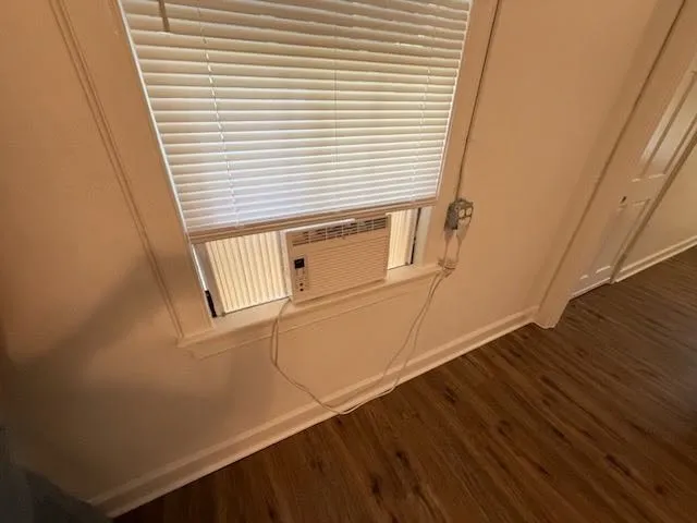 a view of front door of house