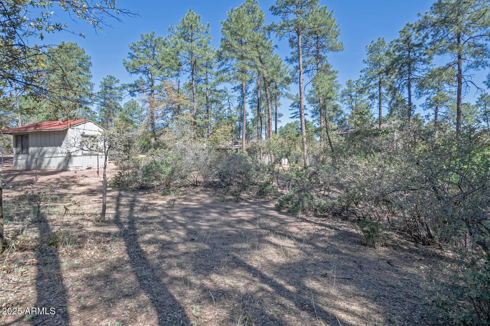 512 West Overland Road, Unit 83 Payson, AZ 85541 - Photo 31 of 33 a view of a backyard with large trees