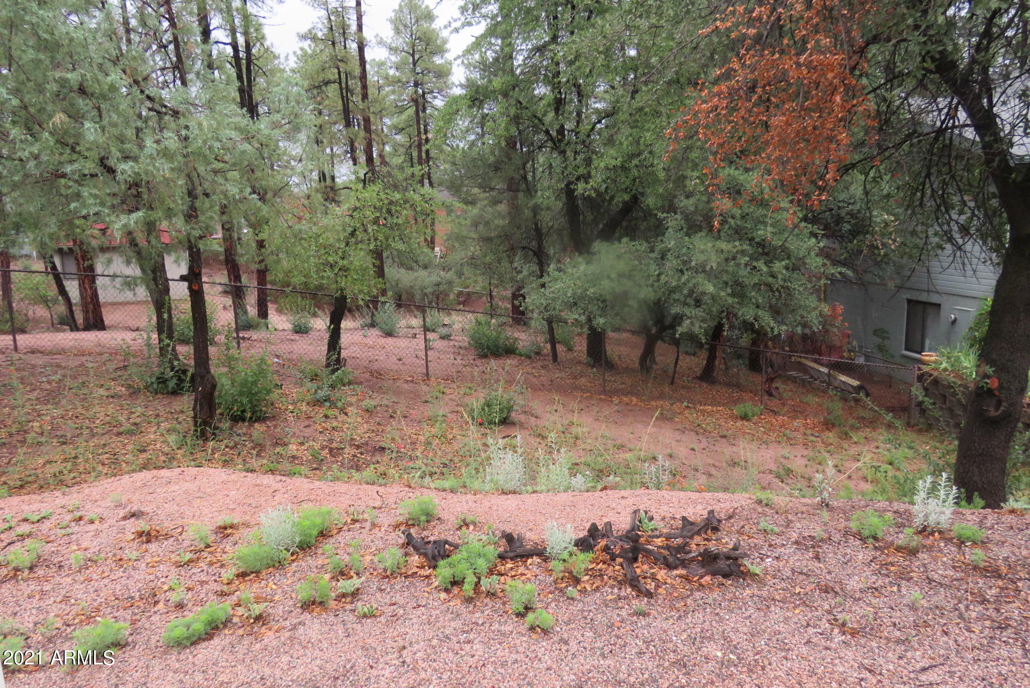 512 West Overland Road, Unit 83 Payson, AZ 85541 - Photo 7 of 33 a view of a backyard with large trees