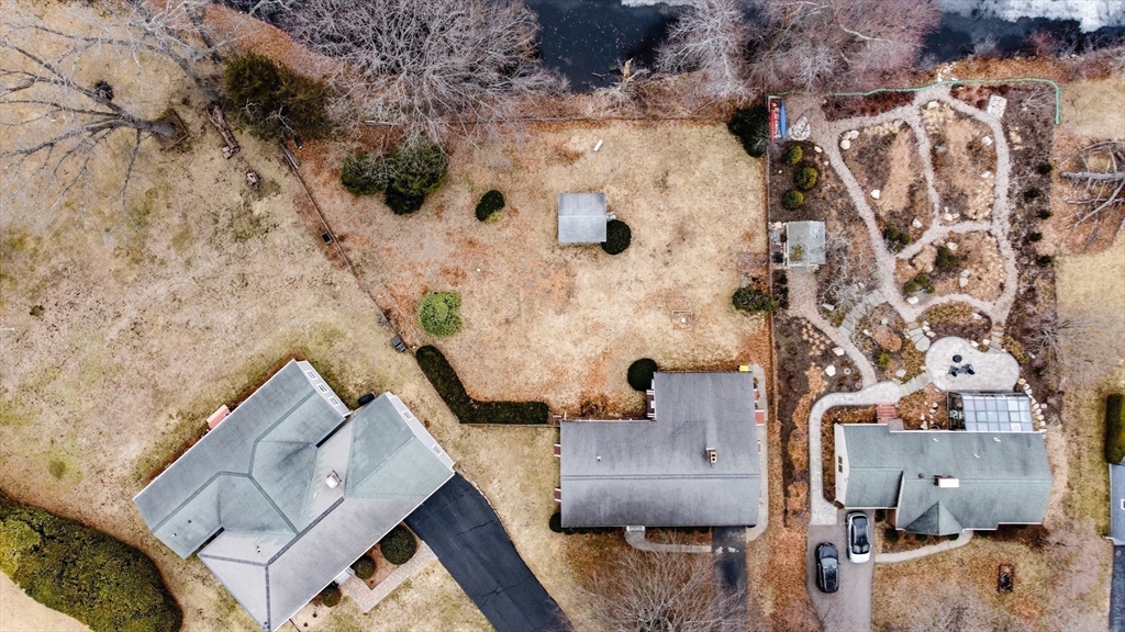 51 Pincushion Road Framingham, MA 01702 - Photo 37 of 42 an aerial view of house with a yard