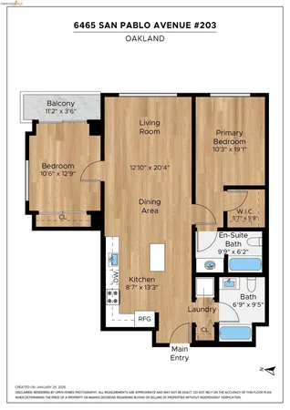 $638,000 | 6465 San Pablo Avenue, Unit 203, Oakland, CA 94608