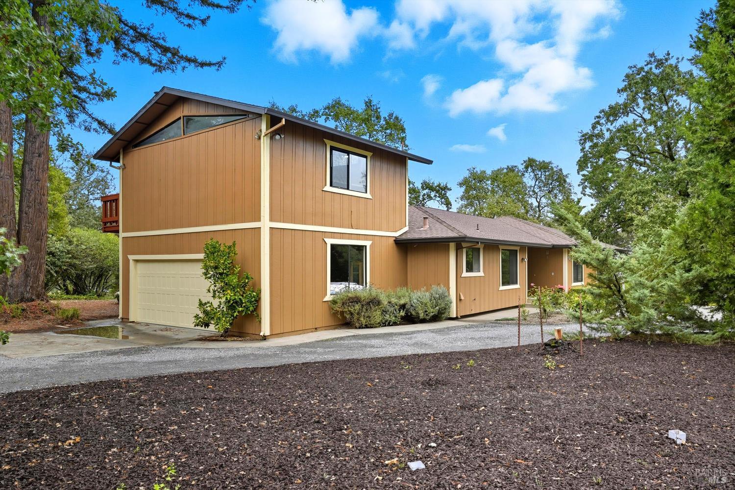 2487 Olivet Road Santa Rosa, CA 95401 - Photo 45 of 48 a view of a house with a yard