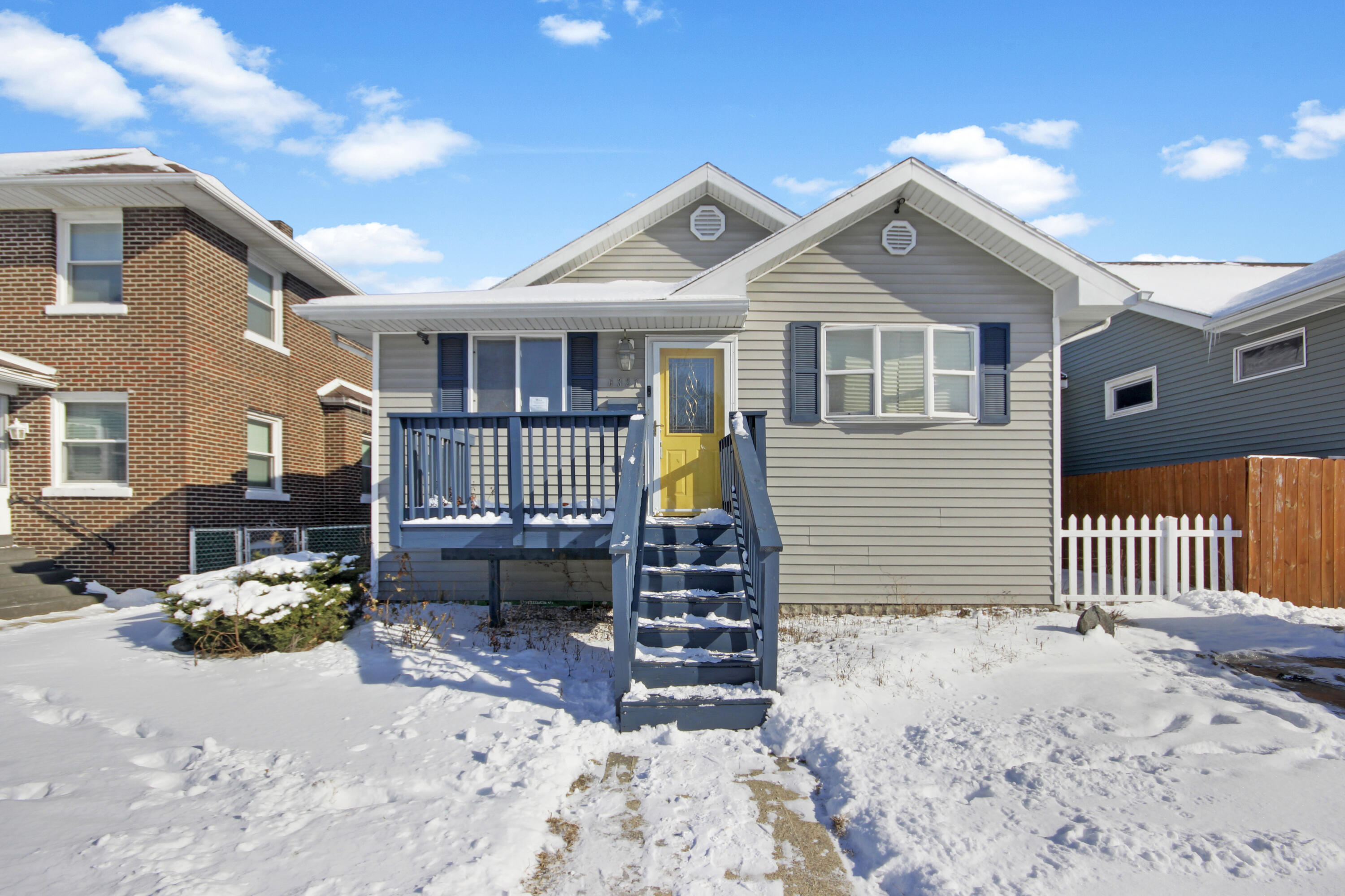 6327 Garfield Avenue Hammond, IN 46324 - Photo 15 of 20 a front view of a house with a yard