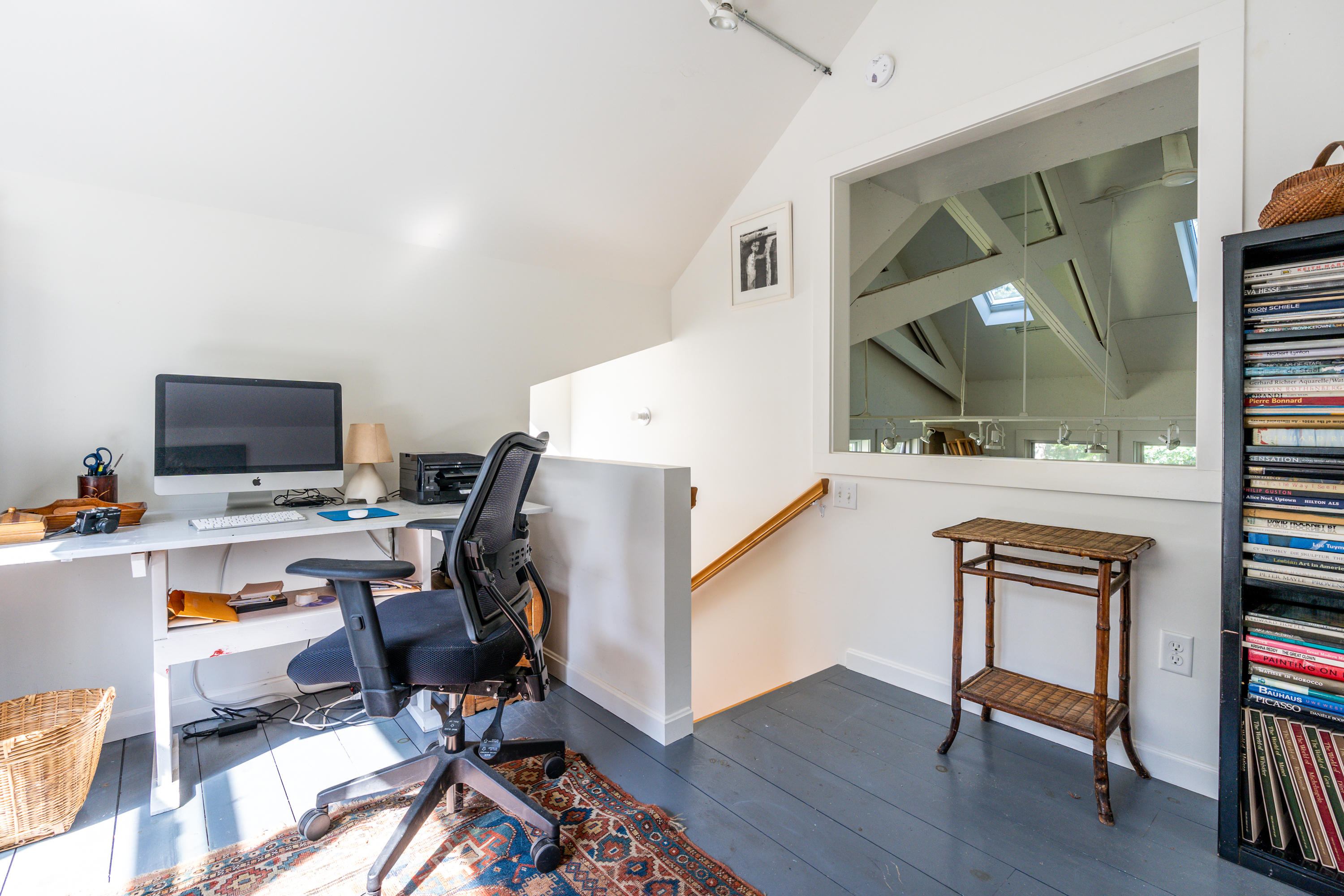 16 Meadow View Wellfleet, MA 02667 - Photo 31 of 36 a workspace with furniture and wooden floor