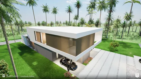 a view of a backyard with plants and a tub