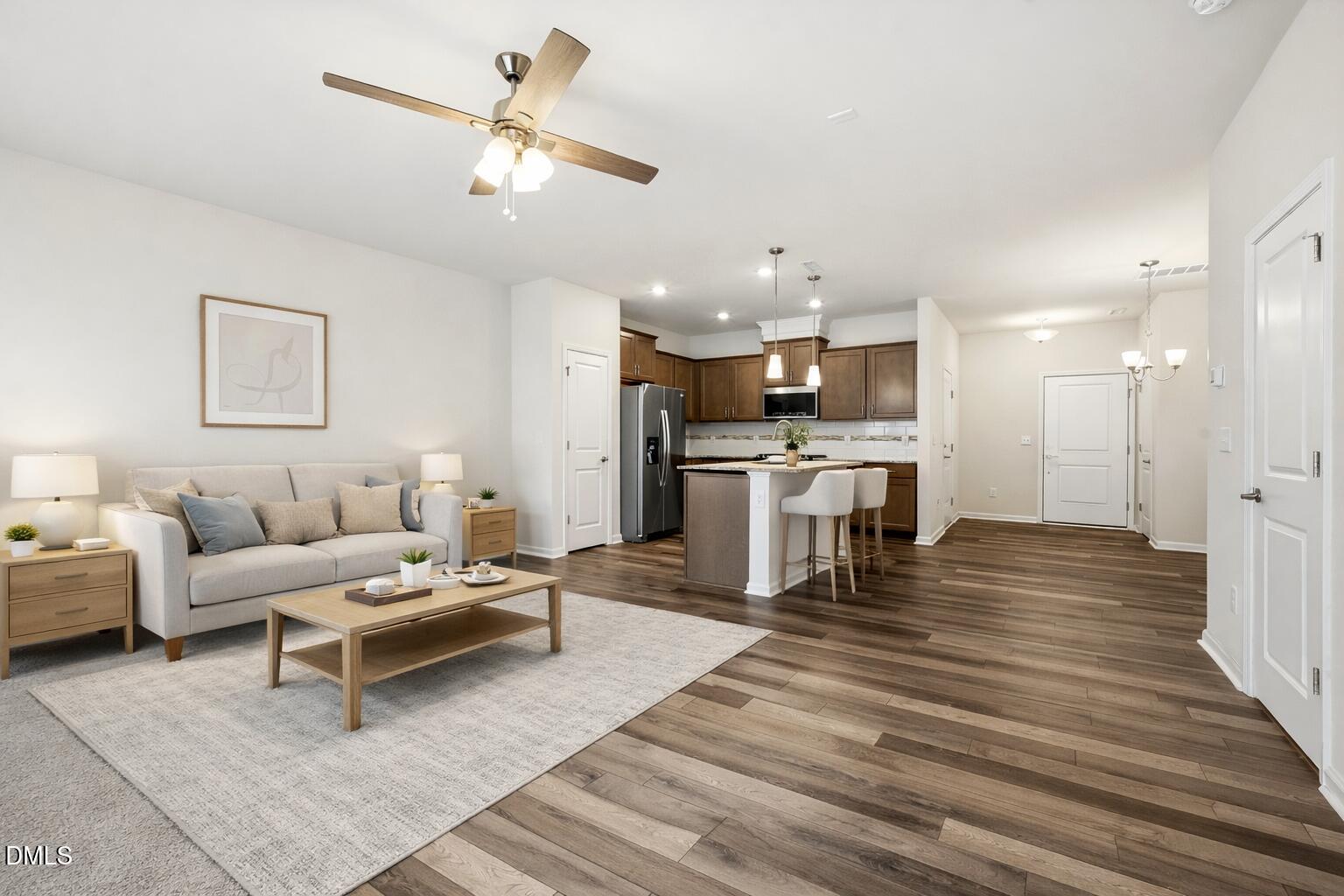 446 White Oak Ridge Drive Garner, NC 27529 - Photo 13 of 43 Living Room Virtually Staged