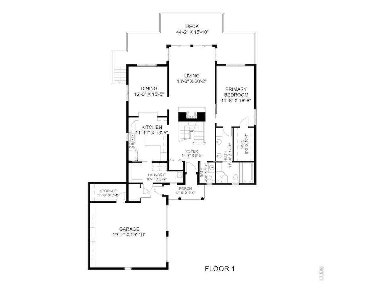 2619 Ridge Lane Estes Park, CO 80517 - Photo 49 of 50 a picture of floor plan