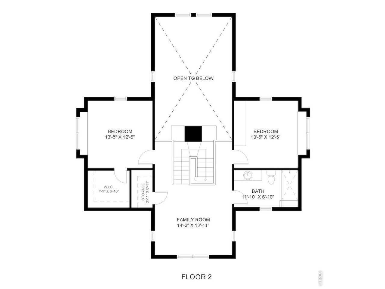 2619 Ridge Lane Estes Park, CO 80517 - Photo 50 of 50 a picture of a wall with a white wall and a picture