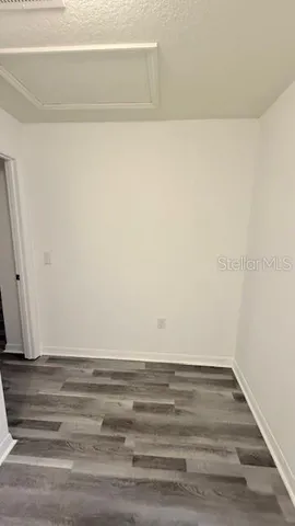 a view of wooden floor