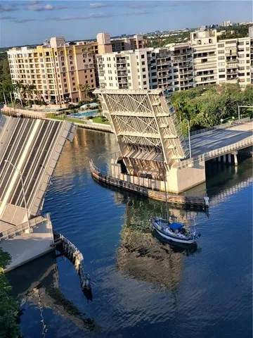 a view of a lake from a balcony
