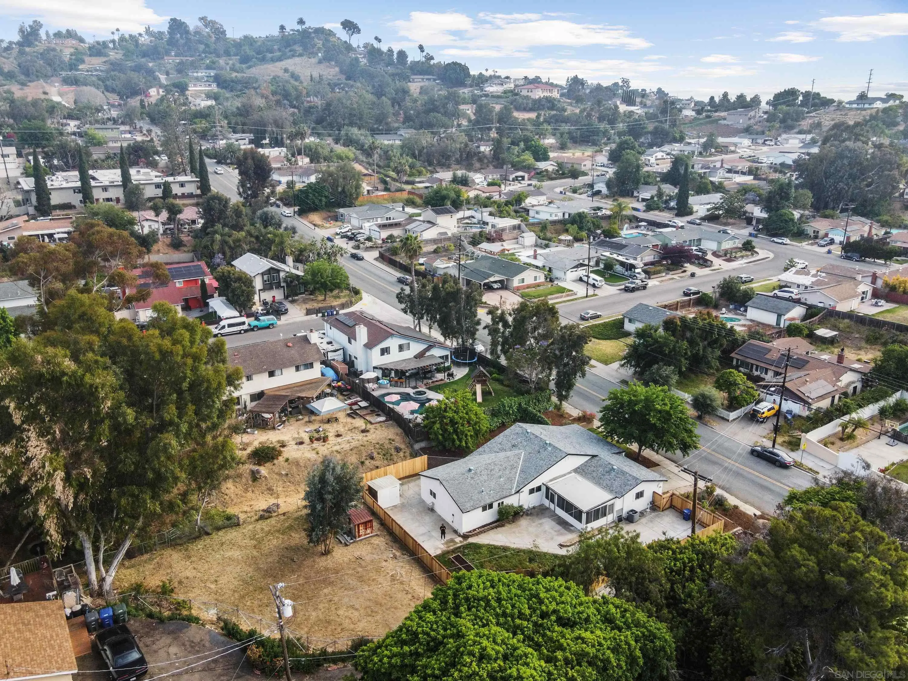 3457 Kenora Drive Spring Valley, CA 91977 - Photo 25 of 26 an aerial view of residential houses with outdoor space
