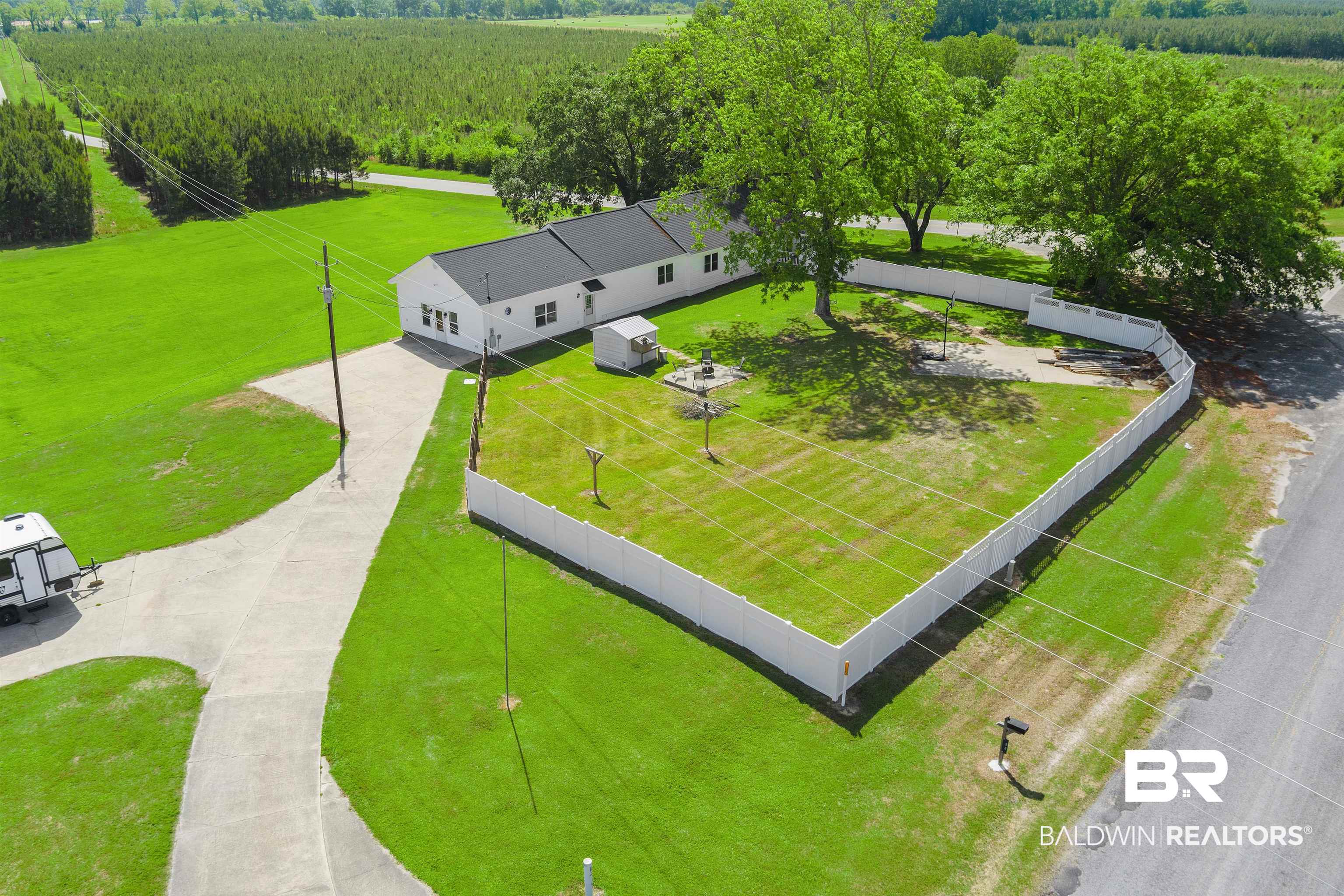 22 Horace Odom Road Millry, AL 36558 - Photo 38 of 39 Overview of rural landscape with extensive farmland