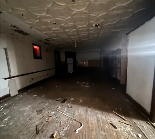 a view of empty room