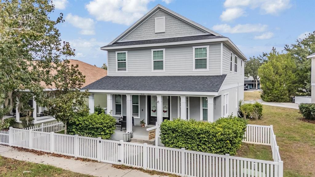 front view of house with a yard