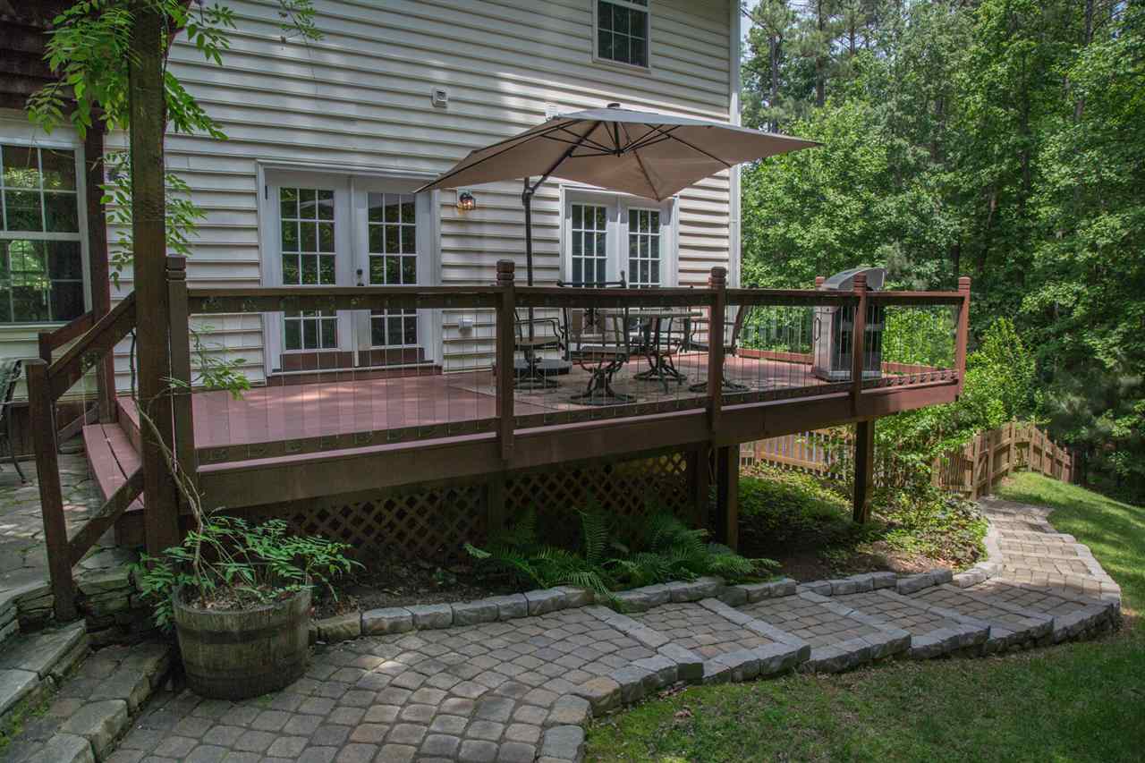 72 Willow Way Road Barboursville, VA 22923 - Photo 17 of 50 Ashland Countryside Patio Stone and Ashland Portage Patio Stone were used to create this enchanted walkway from the driveway to the back deck and fire bowl. Large, private expansive space with easy access to family room and kitchen through the French drs