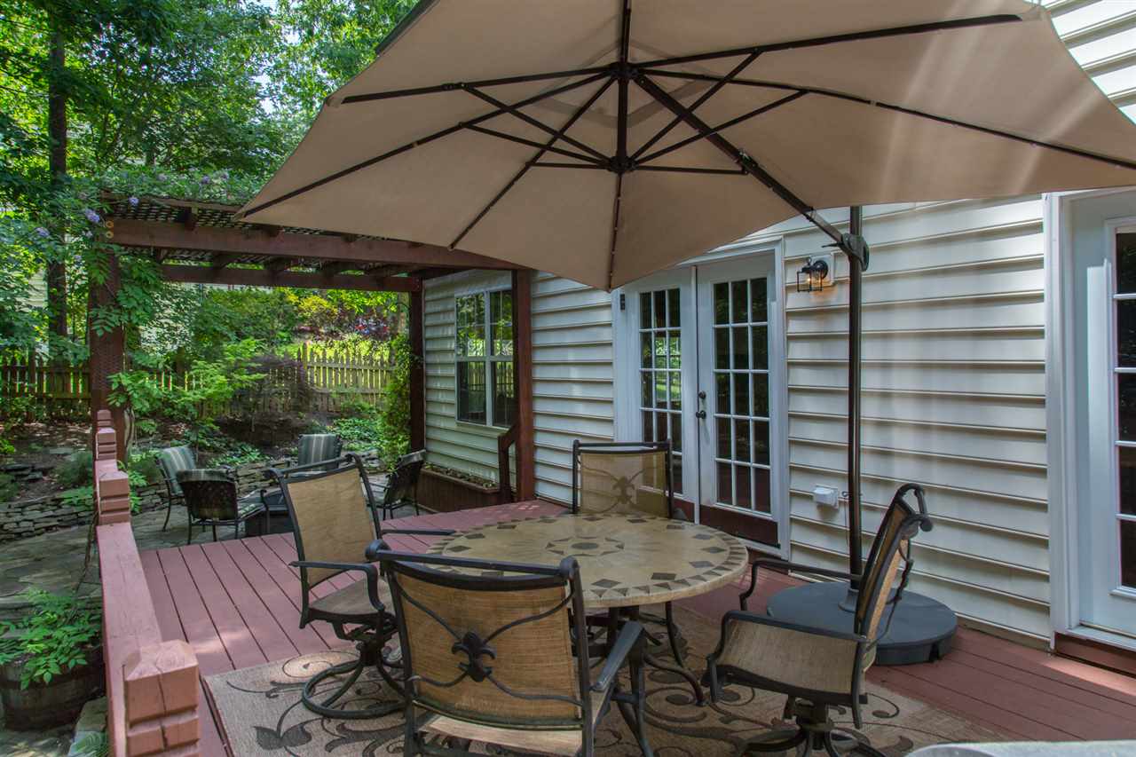 72 Willow Way Road Barboursville, VA 22923 - Photo 19 of 50 The double opening French doors lead back out to the deck. The pergola over the back patio provides just enough shade during the summer to make it all day comfortable. SAVE TIME, TAKE THIS VISUAL TOUR TO SEE ALL THE PHOTOS AT ONCE