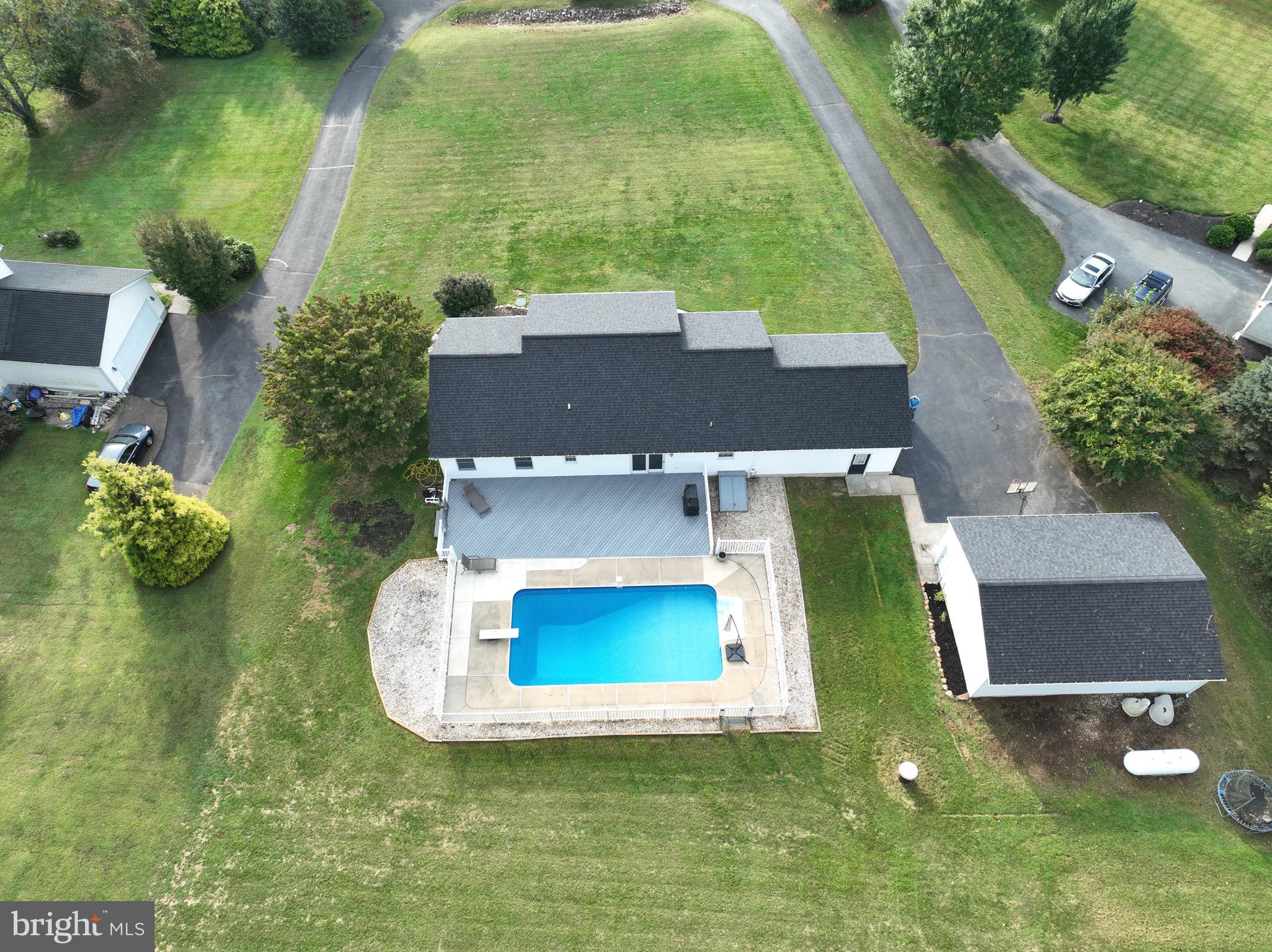 35 Coachman Drive Rising Sun, MD 21911 - Photo 13 of 58 an aerial view of a house with outdoor space pool seating area and yard